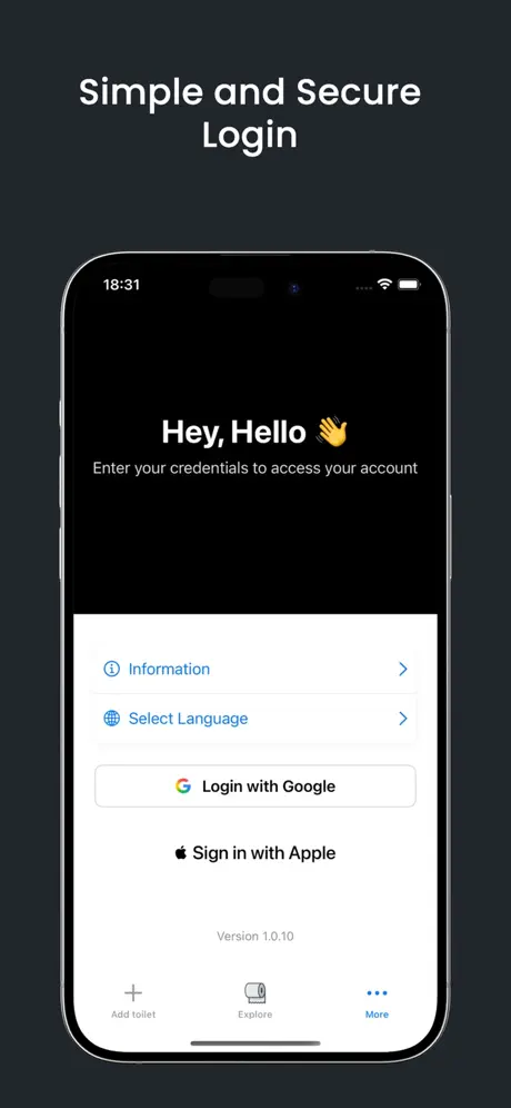 Simple and Secure Login